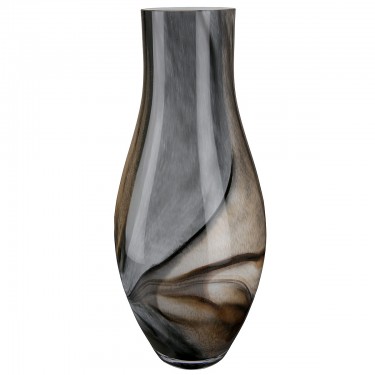 Βάζο ArteLibre Καφέ Γυαλί 40cm