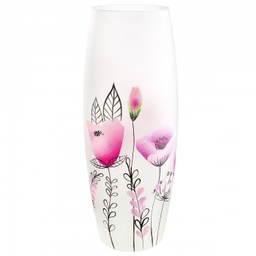 Βάζο ArteLibre Λουλούδια Πολύχρωμο Γυαλί 39.4cm