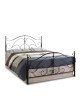 Κρεβάτι EVELYN Μεταλλικό Semy Glossy Black 210x159x109cm Κρεβάτι EVELYN Μεταλλικό Semy Glossy Black 210x159x109cm
