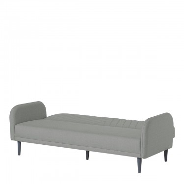 Καναπές Κρεβάτι Τριθέσιος ArteLibre LUKAS Ανοιχτό Γκρι 190x84x86cm