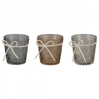 Θήκη Ρεσώ ArteLibre Γυαλί 7.5x7.5cm Σε 3 Χρώματα