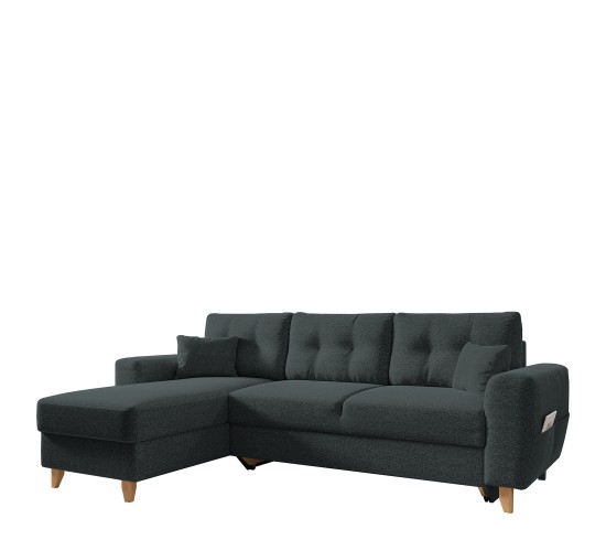 Καναπές Γωνιακός ArteLibre Αναστρέψιμη Γωνία JESSIE 235x160x85cm Σκούρο Γκρι Καναπές Γωνιακός ArteLibre Αναστρέψιμη Γωνία JESSIE 235x160x85cm Σκούρο Γκρι