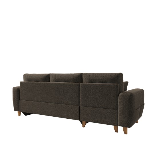 Καναπές Γωνιακός ArteLibre Αναστρέψιμη Γωνία JESSIE 235x160x85cm Καφέ Καναπές Γωνιακός ArteLibre Αναστρέψιμη Γωνία JESSIE 235x160x85cm Καφέ