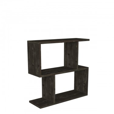 Τραπεζάκι Άκρης ArteLibre MATHRAKI Wenge Μοριοσανίδα/Μελαμίνη 60x20x60cm