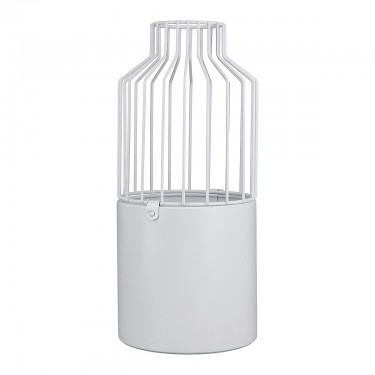 Κασπώ ArteLibre Λευκό Μέταλλο 35cm