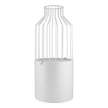 Κασπώ ArteLibre Λευκό Μέταλλο 46cm