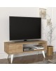 Έπιπλο Τηλεόρασης ArteLibre TELENDOS Φυσικό Μοριοσανίδα/Μελαμίνη 90x30x33cm