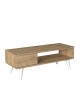 Έπιπλο Τηλεόρασης ArteLibre TELENDOS Φυσικό Μοριοσανίδα/Μελαμίνη 90x30x33cm