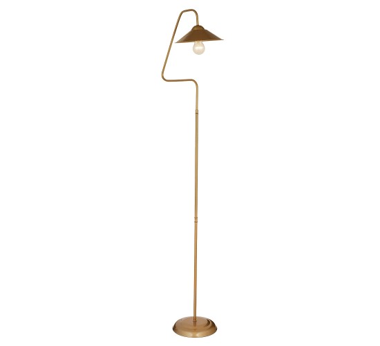 Φωτιστικό Δαπέδου CETUS Χρυσό Μέταλλο 18x150cm Φωτιστικό Δαπέδου CETUS Χρυσό Μέταλλο 18x150cm