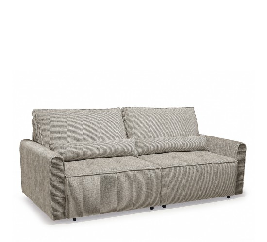 Καναπές Κρεβάτι Τριθέσιος ArteLibre SHELBY Μπεζ 215x110x90cm Καναπές Κρεβάτι Τριθέσιος ArteLibre SHELBY Μπεζ 215x110x90cm