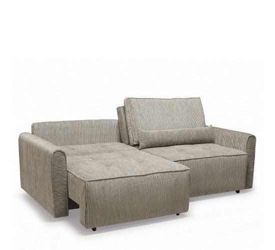 Καναπές Κρεβάτι Τριθέσιος ArteLibre SHELBY Μπεζ 215x110x90cm Καναπές Κρεβάτι Τριθέσιος ArteLibre SHELBY Μπεζ 215x110x90cm