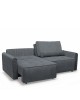 Καναπές Κρεβάτι Τριθέσιος ArteLibre SHELBY Γκρι 215x110x90cm Καναπές Κρεβάτι Τριθέσιος ArteLibre SHELBY Γκρι 215x110x90cm
