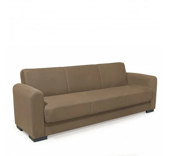 Καναπές Κρεβάτι Τριθέσιος ArteLibre HOMER Μπεζ 226x78x78cm Καναπές Κρεβάτι Τριθέσιος ArteLibre HOMER Μπεζ 226x78x78cm