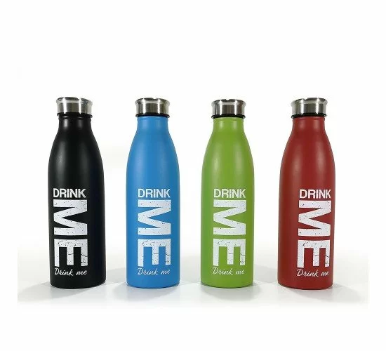 Θερμός -Drink Me- Μέταλλο 750ml Σε 4 Χρώματα Θερμός -Drink Me- Μέταλλο 750ml Σε 4 Χρώματα