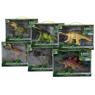 Παιχνίδι Φιγούρα Δεινόσαυρος -Ο Κόσμος Των Δεινοσαύρων- Πλαστικό Πολύχρωμο Σε 6 Είδη Για 3  Ετών