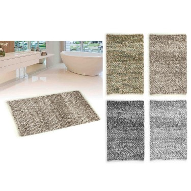 Πατάκι Μπάνιου 60%  Βαμβάκι/40%  Polyester 50x80cm Σε 4 Χρώματα