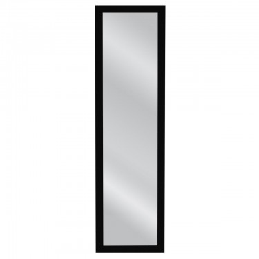 Καθρέπτης Τοίχου ArteLibre BHAVITH Μαύρο Μοριοσανίδα/Γυαλί 160x45cm