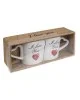 Κούπα Διπλή -I Love You- Λευκό Κεραμικό 8.5x9cm 2Τμχ Κούπα Διπλή -I Love You- Λευκό Κεραμικό 8.5x9cm 2Τμχ