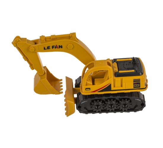 Παιχνίδι Εκσκαφέας Με Κινούμενα Τμήματα Κίτρινο/Μαύρο Πλαστικό 16cm