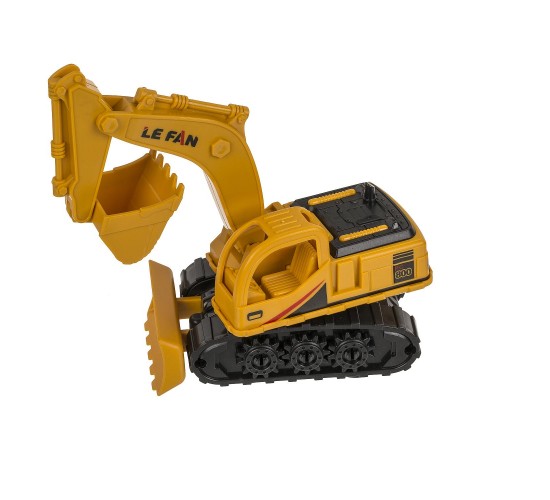 Παιχνίδι Εκσκαφέας Με Κινούμενα Τμήματα Κίτρινο/Μαύρο Πλαστικό 16cm