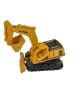 Παιχνίδι Εκσκαφέας Με Κινούμενα Τμήματα Κίτρινο/Μαύρο Πλαστικό 16cm