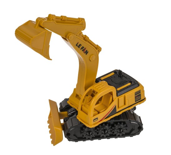 Παιχνίδι Εκσκαφέας Με Κινούμενα Τμήματα Κίτρινο/Μαύρο Πλαστικό 16cm