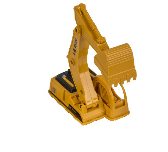 Παιχνίδι Εκσκαφέας Με Κινούμενα Τμήματα Κίτρινο/Μαύρο Πλαστικό 16cm