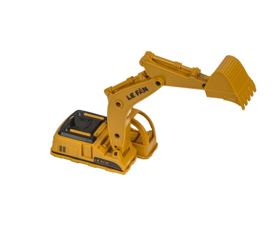 Παιχνίδι Εκσκαφέας Με Κινούμενα Τμήματα Κίτρινο/Μαύρο Πλαστικό 16cm