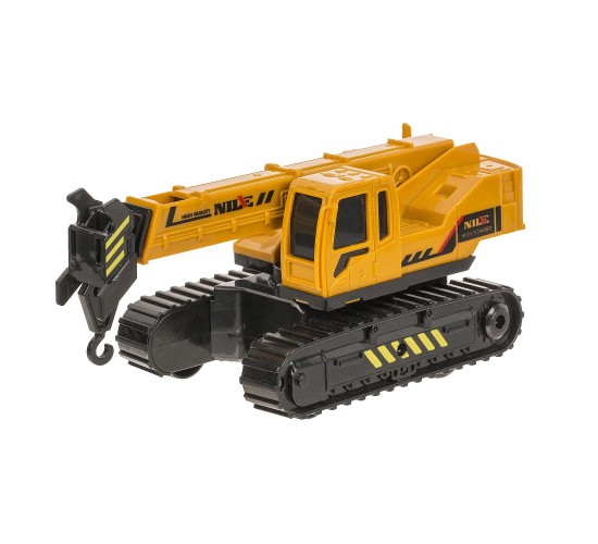 Παιχνίδι Γερανός Με Κινούμενα Τμήματα Κίτρινο/Μαύρο Πλαστικό 21cm