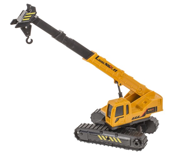 Παιχνίδι Γερανός Με Κινούμενα Τμήματα Κίτρινο/Μαύρο Πλαστικό 21cm