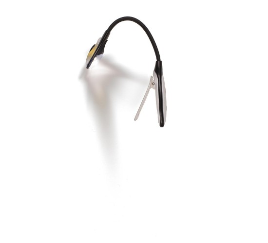 Φακός LED Διάβασματος Με Κλιπ Πλαστικό 16m Μπαταρίας Σε 3 Χρώματα