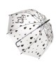 Ομπρέλα Dome Διάφανη Με Σχέδιο Και Αυτόματο Άνοιγμα 85cm Σε 4 Σχέδια