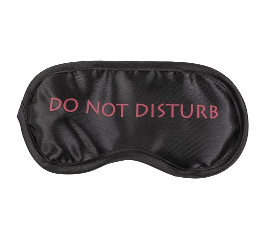 Μάσκα Ύπνου Με Slogan Στα Αγγλικά Μαύρο Σε 6 Σχέδια