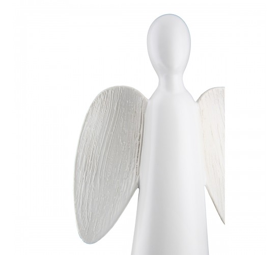 Φιγούρα Angels -Barbara- Κεραμικό Λευκό PU 13x7x24cm Φιγούρα Angels -Barbara- Κεραμικό Λευκό PU 13x7x24cm