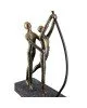 Γλυπτό -Love Balloon- Couple Motif Πολυρεζίνη Μπρούντζινο PU 20x7.5x48cm Γλυπτό -Love Balloon- Couple Motif Πολυρεζίνη Μπρούντζινο PU 20x7.5x48cm