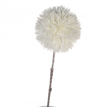 Αφρώδες Λουλούδι -Pitopia- Τεχνητό Αφρώδες Λευκό 74x13cm