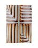 Βάζο Bulbous -Batista- Striped Κεραμικό Μπλε Brown PU H. 20 cm D. 15 cm Βάζο Bulbous -Batista- Striped Κεραμικό Μπλε Brown PU H. 20 cm D. 15 cm