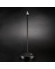 Επιτραπέζιο Φωτιστικό LED Φορητό ANGELINA Μαύρο Αλουμίνιο/Μέταλλο 10.5x10.5x30cm