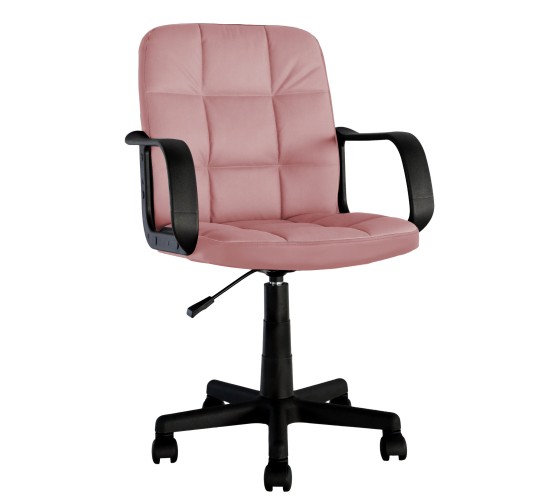 Καρέκλα Γραφείου ArteLibre ASPIS Ροζ Ύφασμα/PVC 55.5x56.5x85-96.5cm