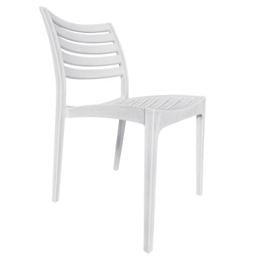 Καρέκλα Κήπου ArteLibre BORA-BORA Λευκό PP 57x46x83cm