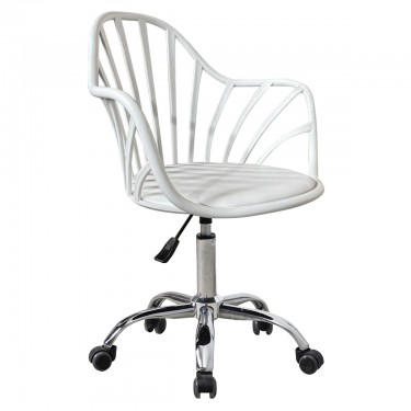 Καρέκλα Γραφείου ArteLibre SRI-LANKA Λευκό PP/PU 56.5x55.5x83cm