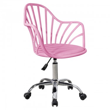 Καρέκλα Γραφείου ArteLibre SRI-LANKA Ροζ PP/PU 56.5x55.5x83cm