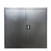 Φοριαμός ArteLibre GONDOLIN Γκρι Ανοιχτό Μέταλλο 90x40x91cm