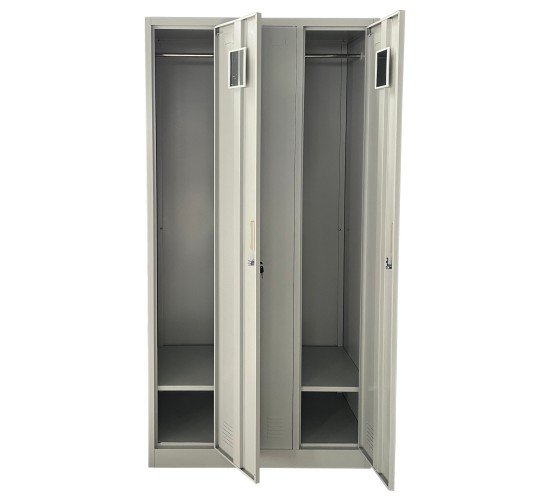 Φοριαμός ArteLibre ELVEN Ανοιχτό Γκρι Μέταλλο 38x45x185cm Φοριαμός ArteLibre ELVEN Ανοιχτό Γκρι Μέταλλο 38x45x185cm