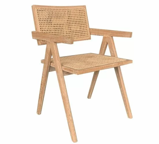 Καρέκλα Επαγγελματική TITYUS Βελανιδιά Ξύλο/Rattan 46x44.5x80cm Καρέκλα Επαγγελματική TITYUS Βελανιδιά Ξύλο/Rattan 46x44.5x80cm