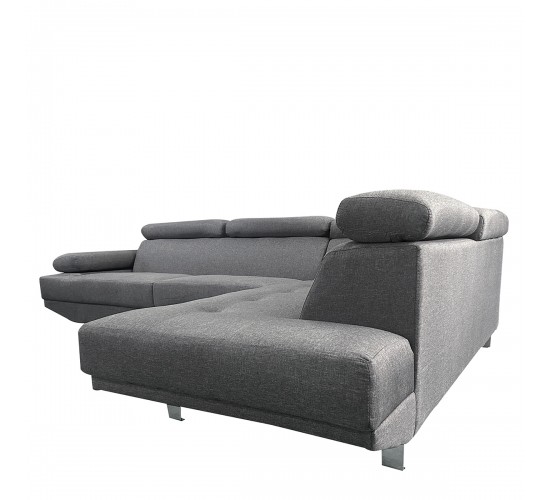 Καναπές Γωνιακός ArteLibre MASAL Γκρι Ύφασμα 280x185x85cm Καναπές Γωνιακός ArteLibre MASAL Γκρι Ύφασμα 280x185x85cm