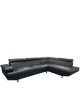 Καναπές Γωνιακός ArteLibre MASAL Μαύρο PU 280x185x85cm Καναπές Γωνιακός ArteLibre MASAL Μαύρο PU 280x185x85cm