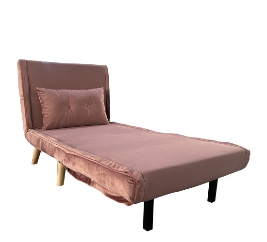 Πολυθρόνα ArteLibre ALFHARD Σάπιο Μήλο Ύφασμα 77x80x79cm