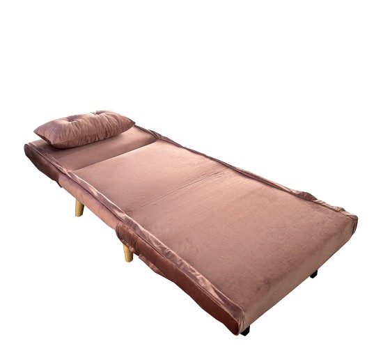 Πολυθρόνα ArteLibre ALFHARD Σάπιο Μήλο Ύφασμα 77x80x79cm