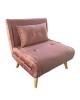 Πολυθρόνα ArteLibre ALFHARD Σάπιο Μήλο Ύφασμα 77x80x79cm